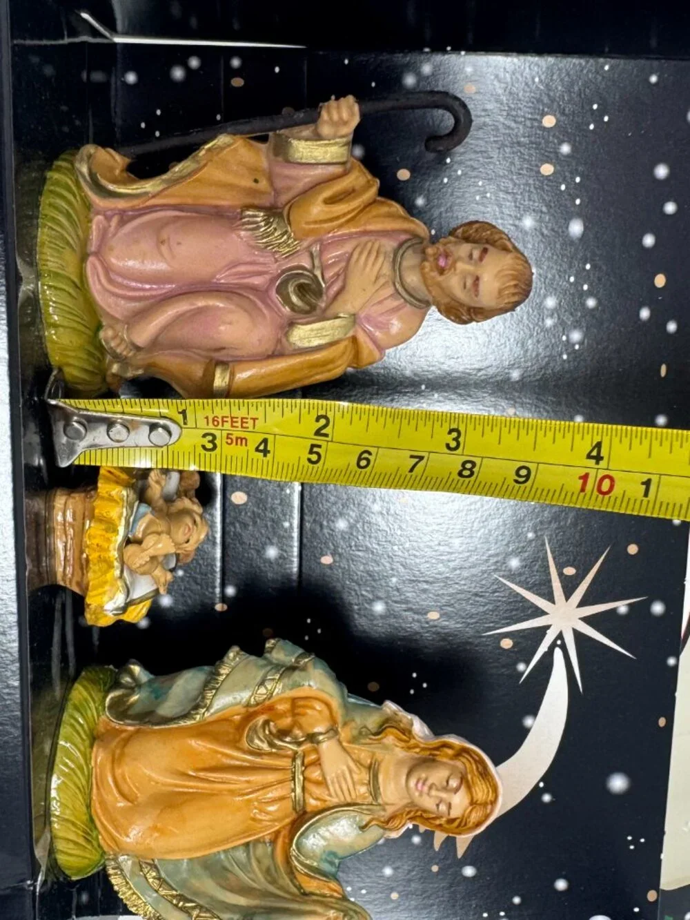 Euromarchi Italy Holy Family Nativity Set 3 Pc Original Box